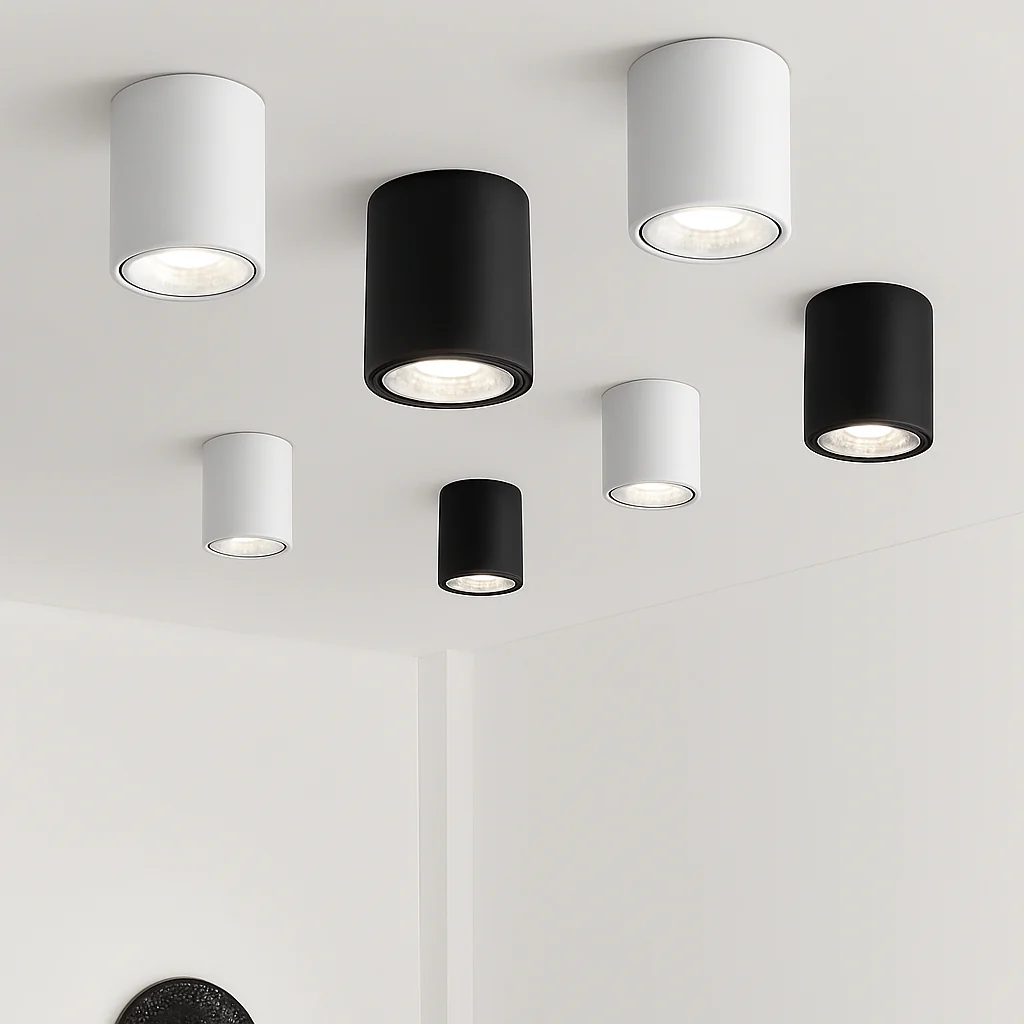 plafonnier led à intensité variable éclairage économique angle ajustable - Image 5