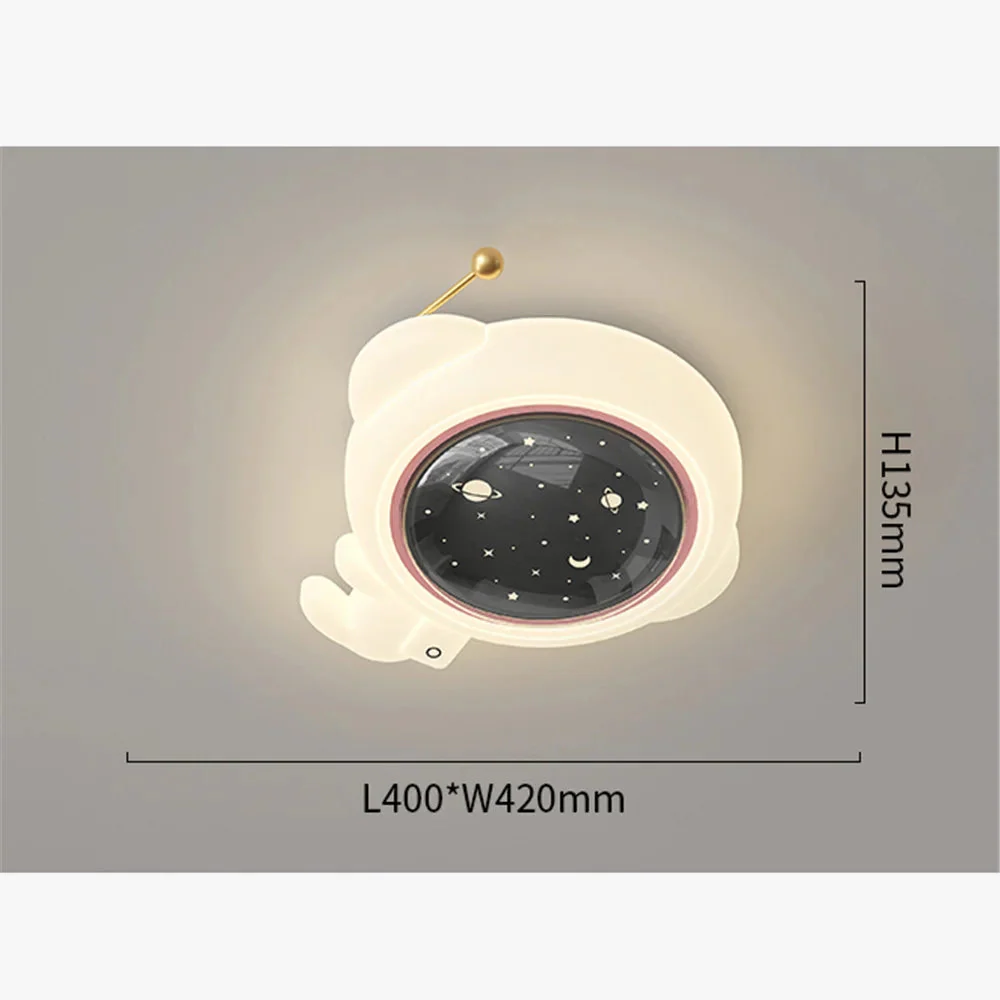 plafonnier led astronaute décoratif pour chambre d'enfants - Image 9