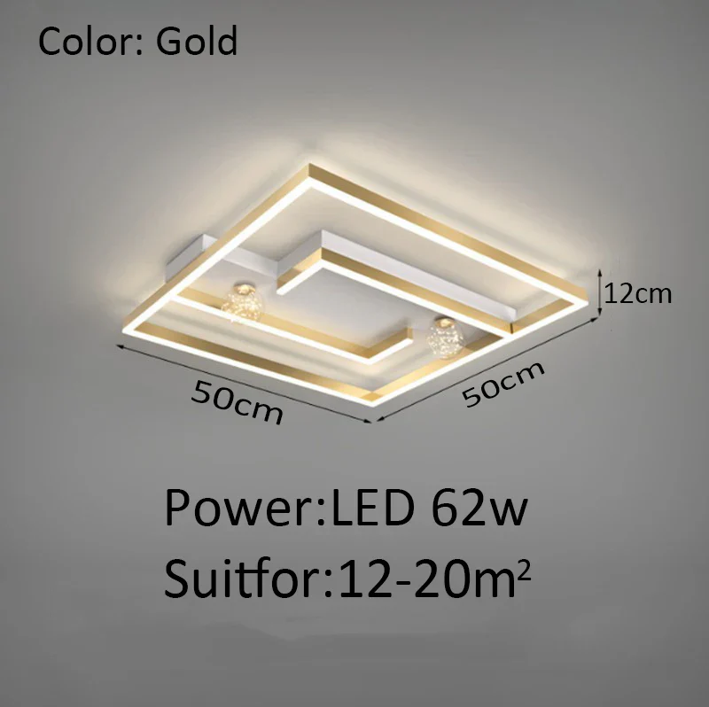 plafonnier led créatif style européen avec alexa décoration intérieure - Image 8
