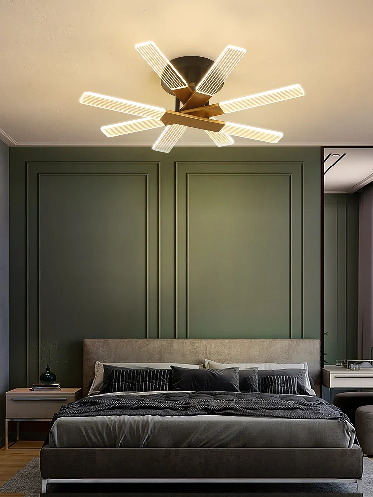 plafonnier led design en acrylique pour intérieur élégant - Image 5