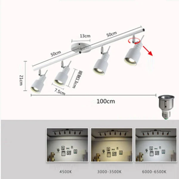 plafonnier led design pour salon bar et bureau - Image 6