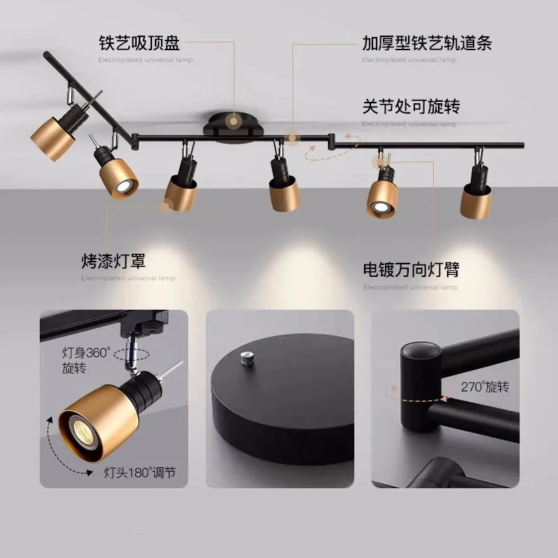 plafonnier led design pour salon bar et bureau - Image 9