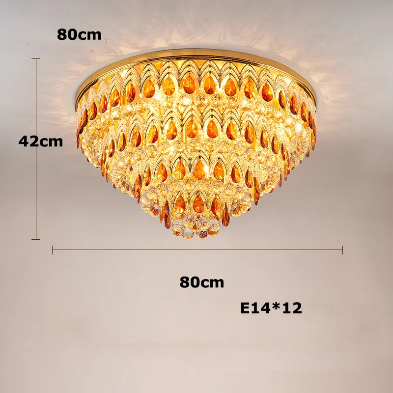 plafonnier led en chrome doré design élégant pour intérieur - Image 11