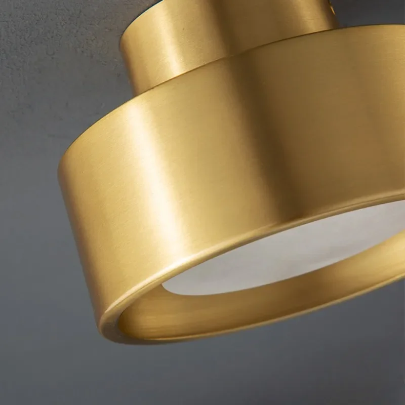 plafonnier led en cuivre design moderne pour décoration intérieure luxe - Image 6