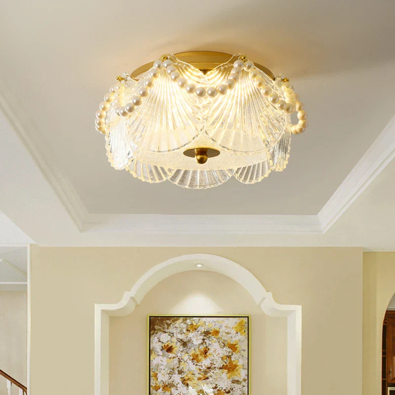 plafonnier led en verre design moderne pour décoration intérieure esthétique - Image 4