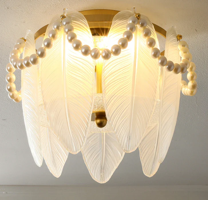 plafonnier led en verre design moderne pour décoration intérieure esthétique - Image 9
