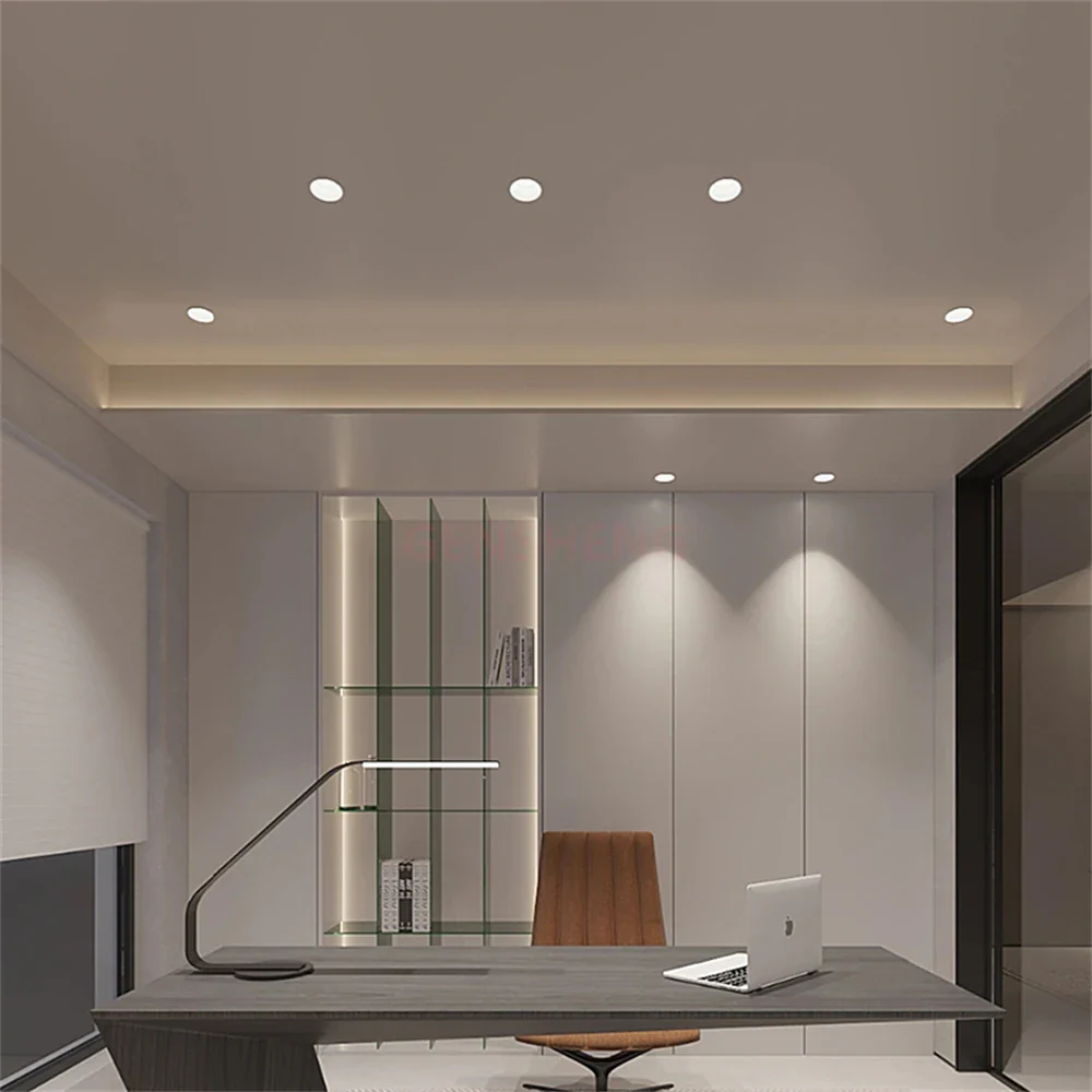 plafonnier led encastré à intensité variable pour décoration intérieure - Image 5