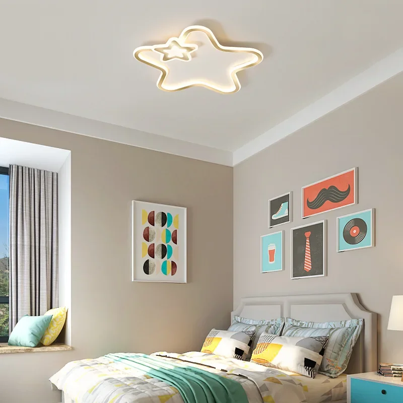 plafonnier led étoile moderne pour décoration intérieure - Image 4