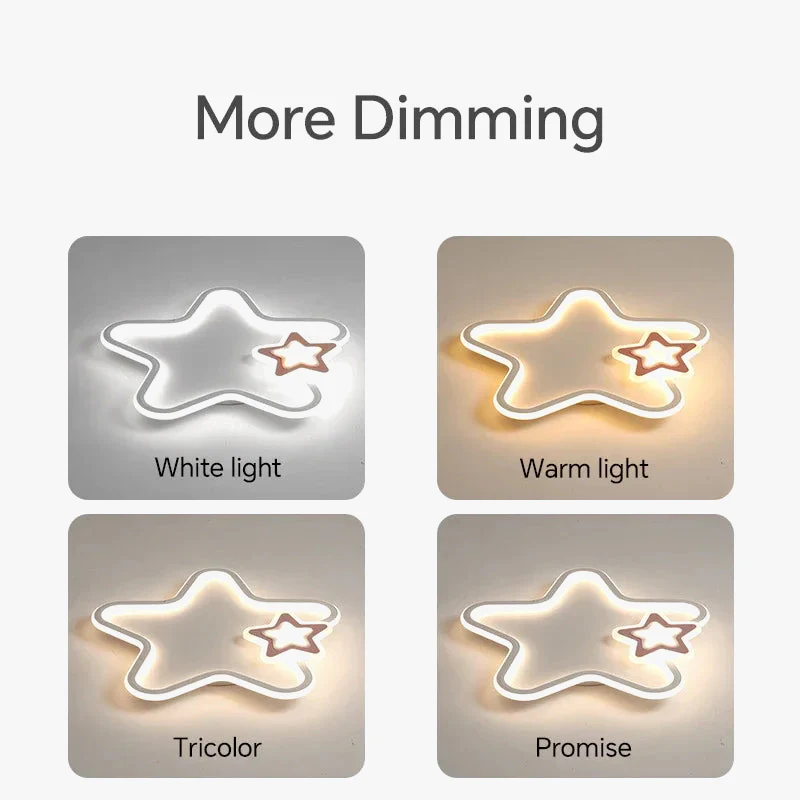 plafonnier led étoile moderne pour décoration intérieure - Image 6