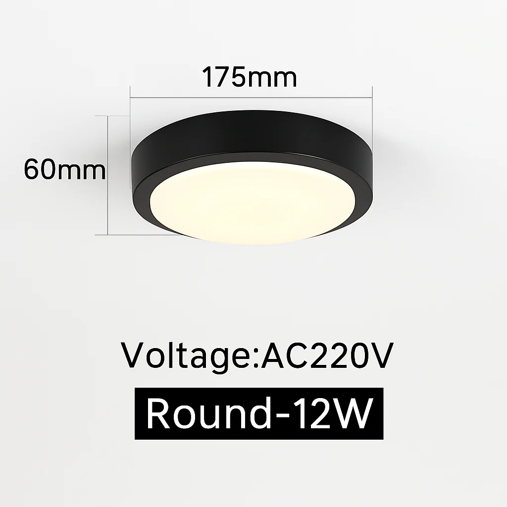 plafonnier led extérieur étanche pour jardin et porche - Image 9
