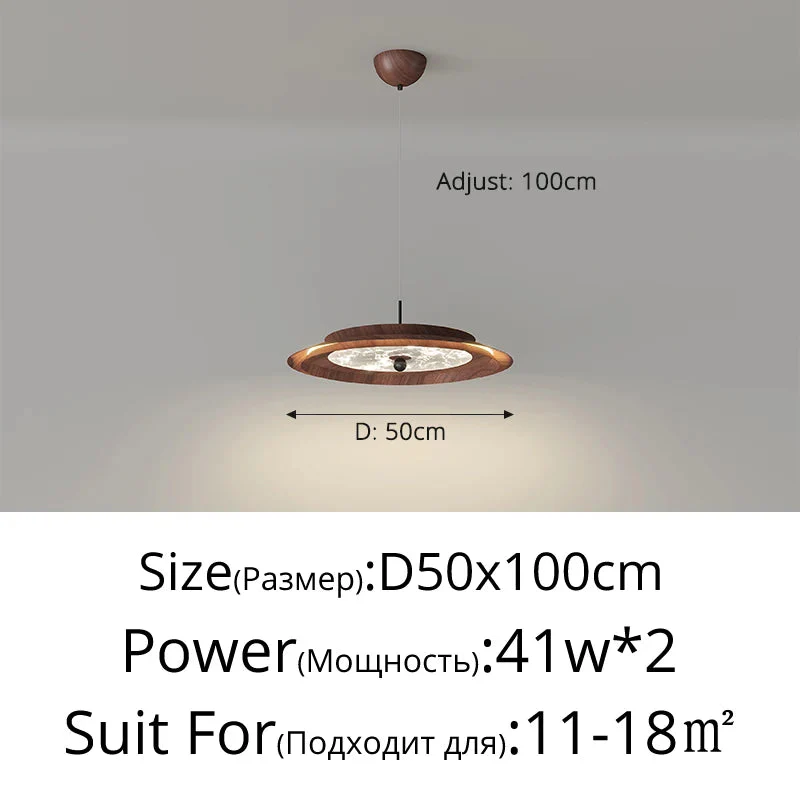 plafonnier led luxe style minimaliste design moderne intérieur 2024 - Image 7