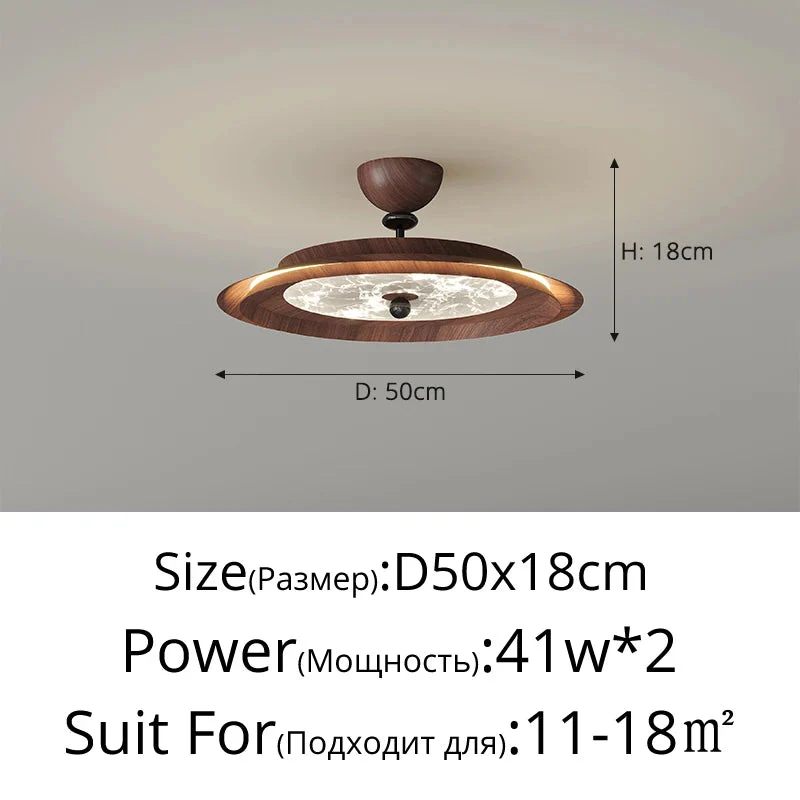 plafonnier led luxe style minimaliste design moderne intérieur 2024 - Image 9