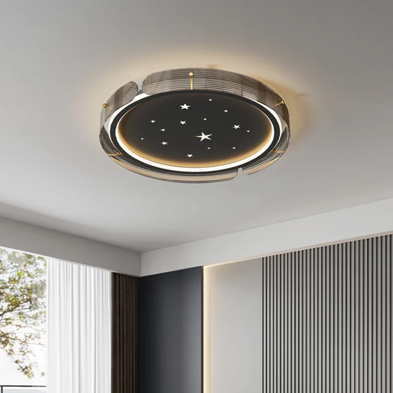 plafonnier led minimaliste avec ciel étoilé et design haut de gamme - Image 3