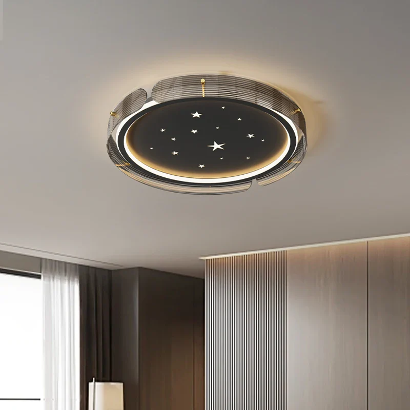 plafonnier led minimaliste avec ciel étoilé et design haut de gamme - Image 4