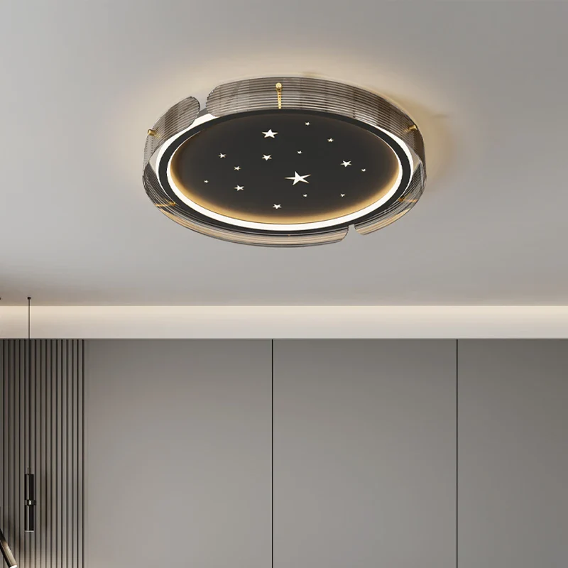plafonnier led minimaliste avec ciel étoilé et design haut de gamme - Image 6
