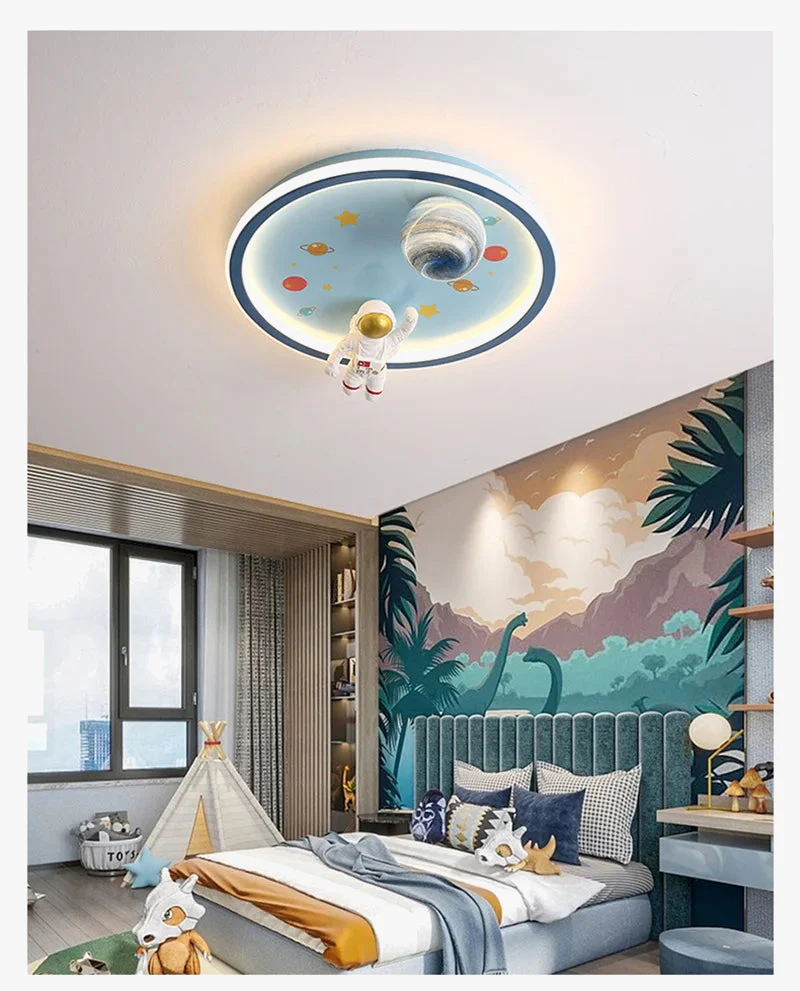 plafonnier led moderne astronaute luminaire décoratif enfant - Image 6