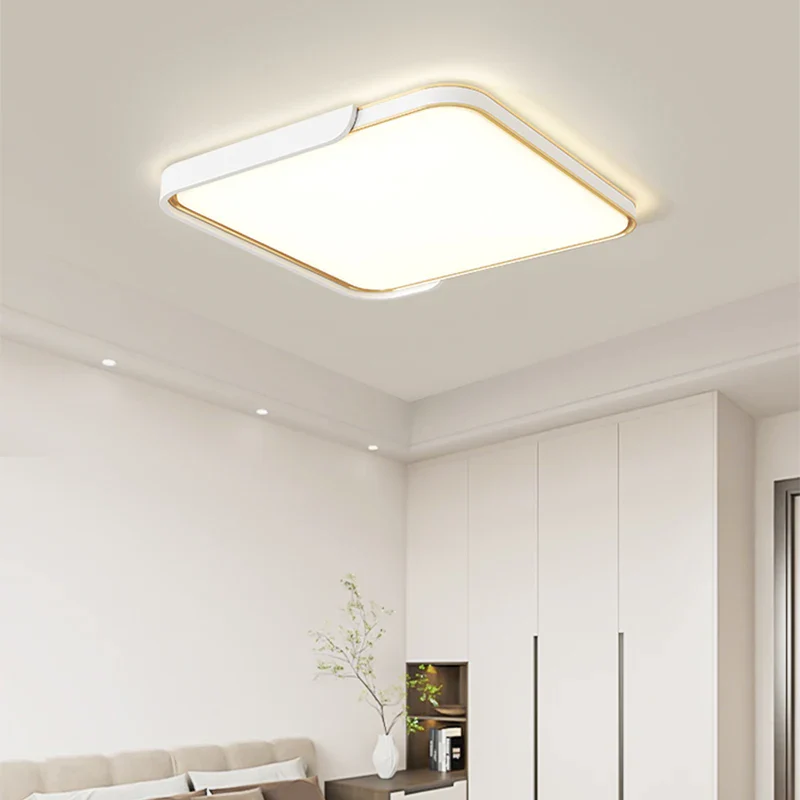 plafonnier led moderne avec télécommande design circulaire polyvalent - Image 5
