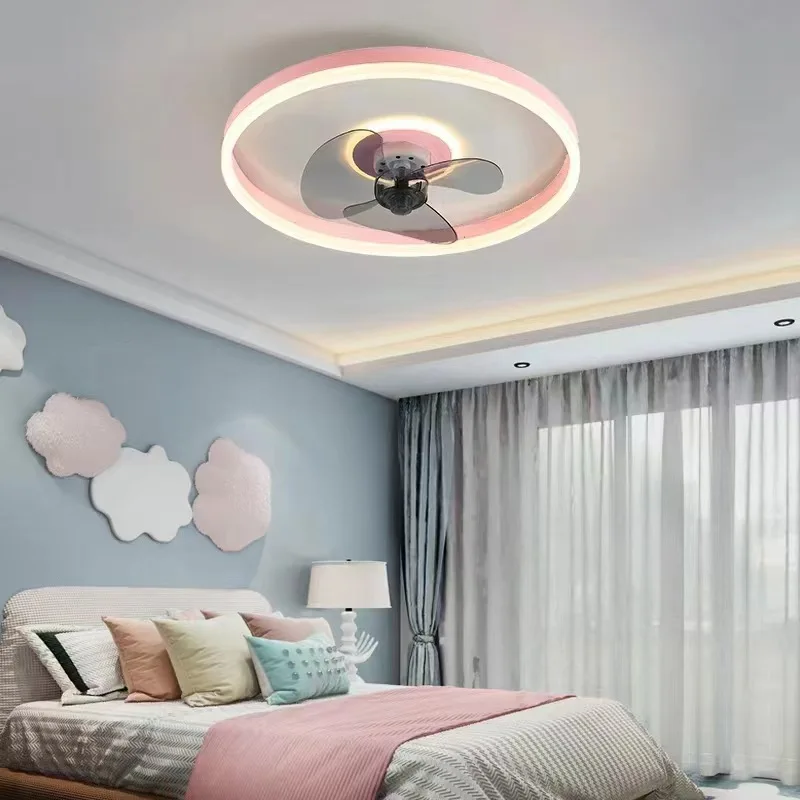 plafonnier led moderne avec ventilateur pour éclairage intérieur - Image 6