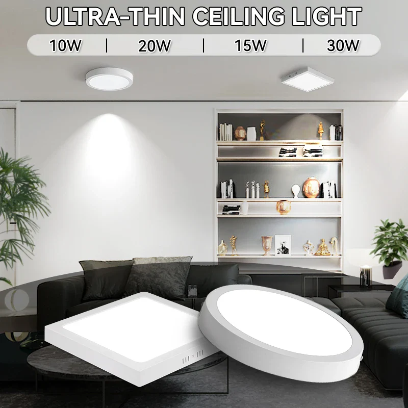 plafonnier led moderne décoratif avec éclairage rgb - Image 5