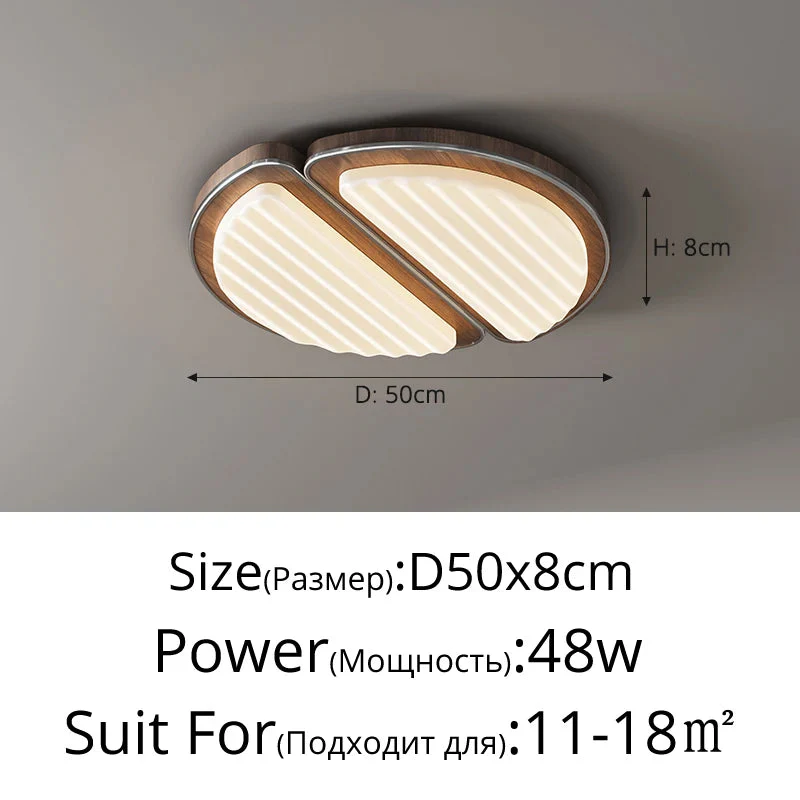plafonnier led moderne design simple protection yeux et spectre complet - Image 10
