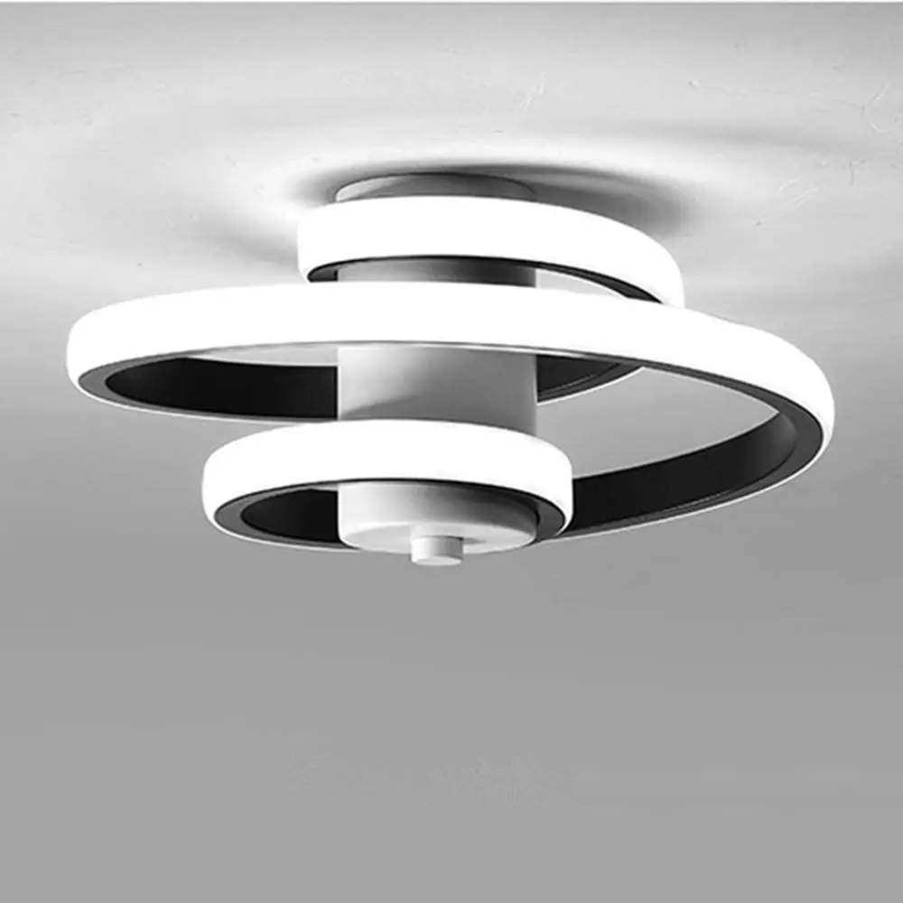 Plafonnier LED moderne en forme de spirale - Image 7