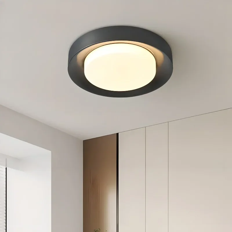 plafonnier led moderne en laiton décoration intérieure lumière design luxe - Image 3