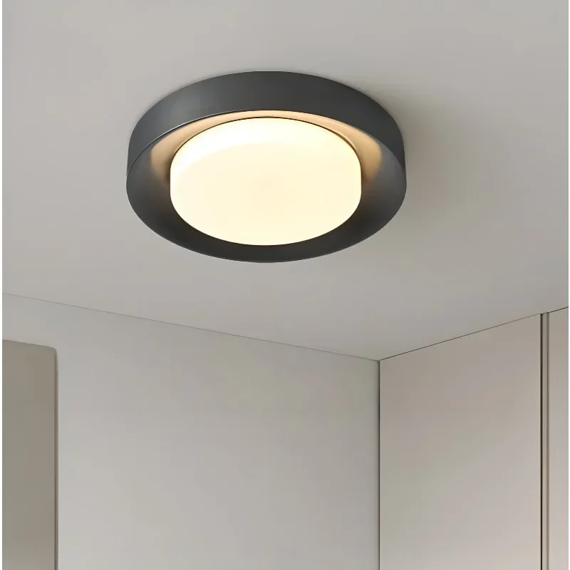 plafonnier led moderne en laiton décoration intérieure lumière design luxe - Image 4