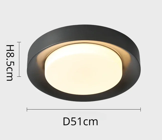plafonnier led moderne en laiton décoration intérieure lumière design luxe - Image 7