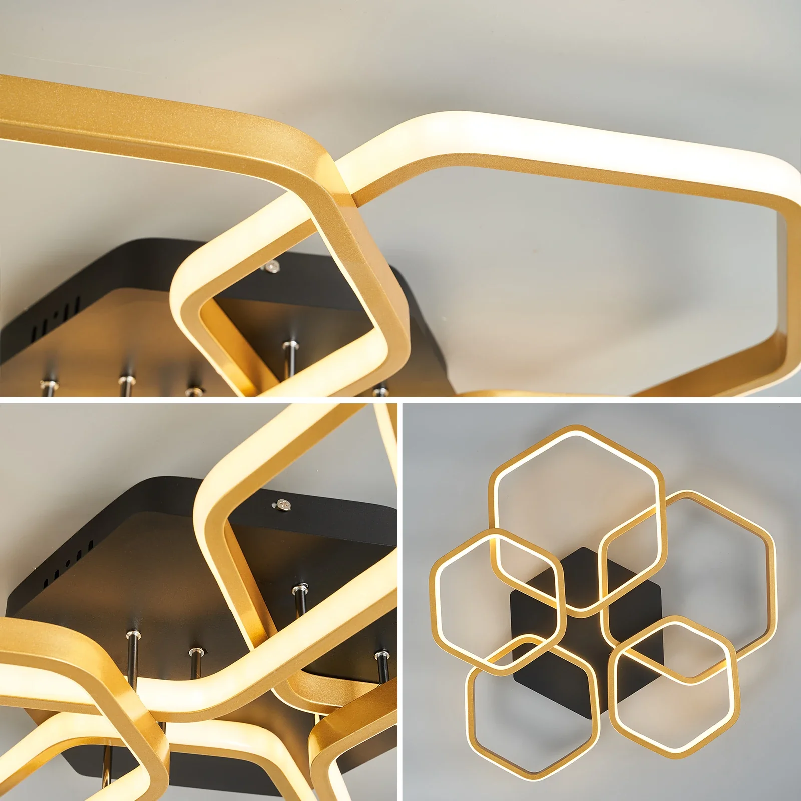 plafonnier led moderne et créatif pour maison intelligente - Image 5