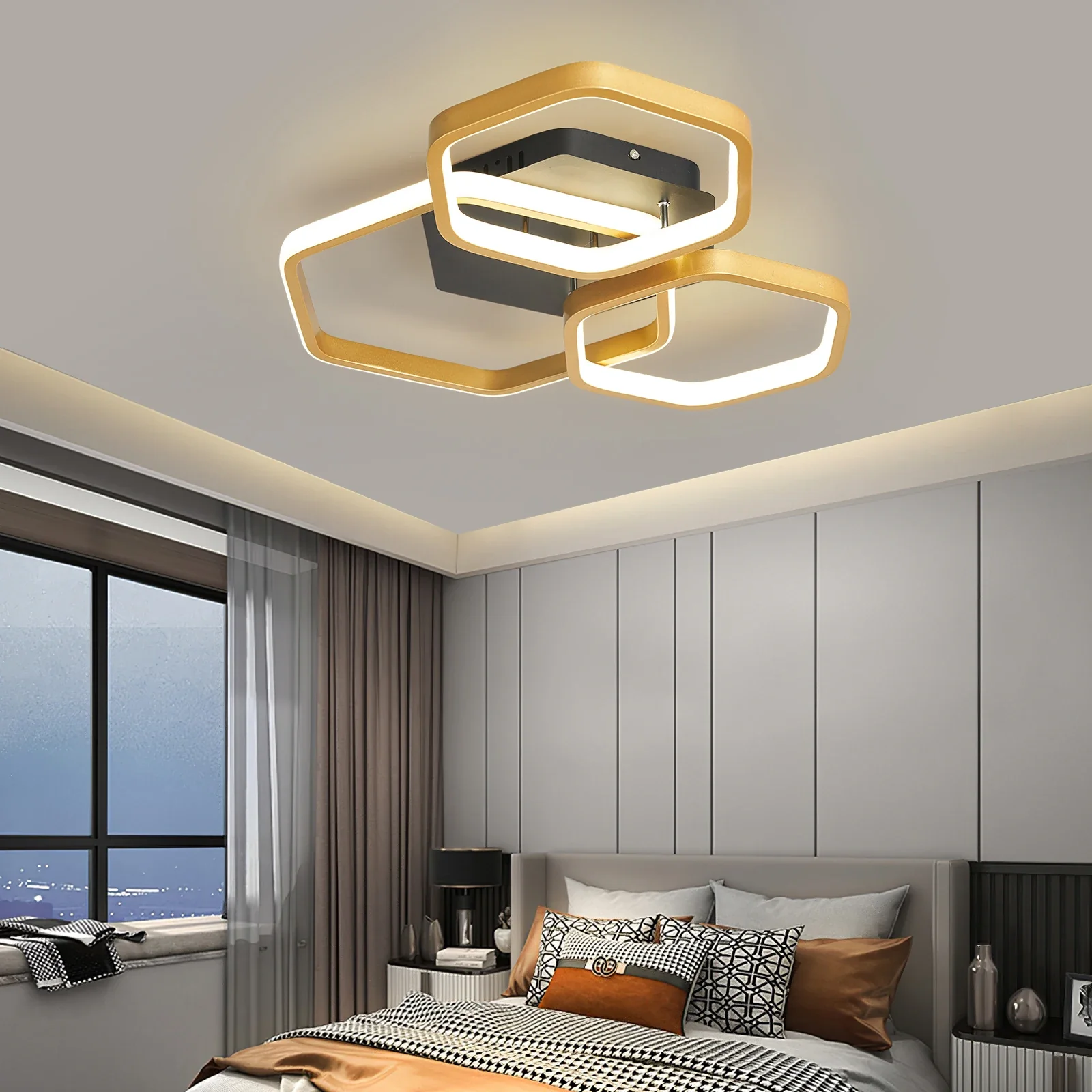 plafonnier led moderne et créatif pour maison intelligente - Image 6