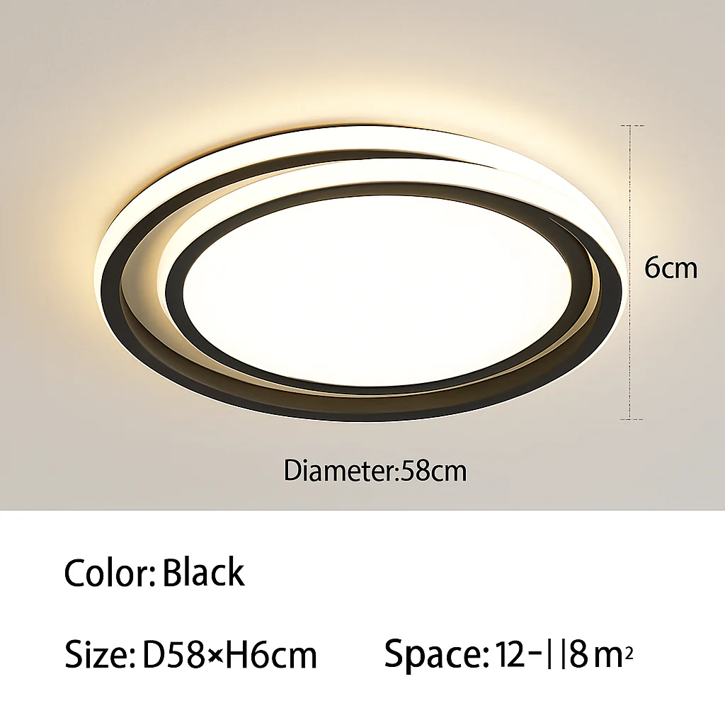 plafonnier led moderne luxe pour intérieur design élégant - Image 10