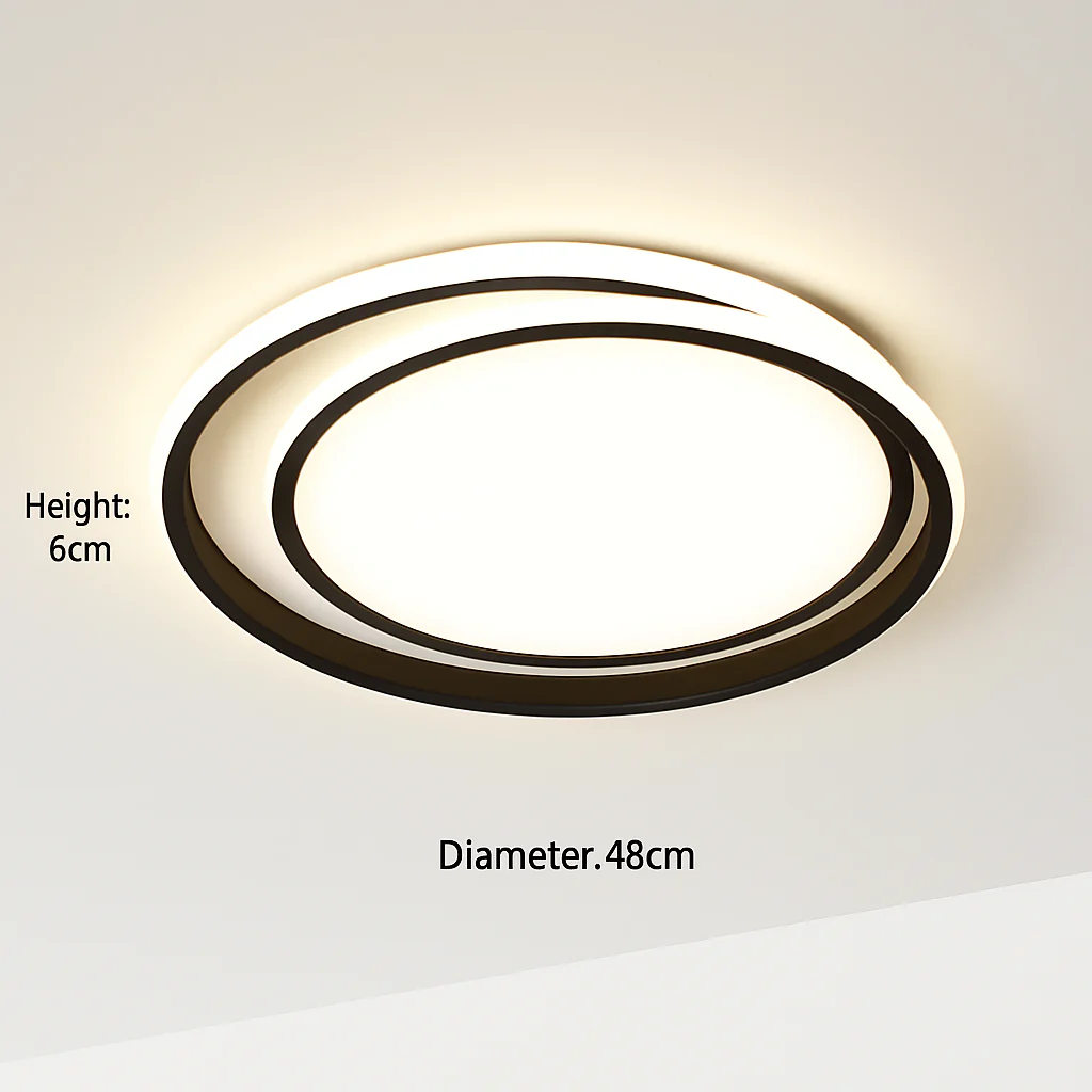 plafonnier led moderne pour décoration d'intérieur élégante - Image 7