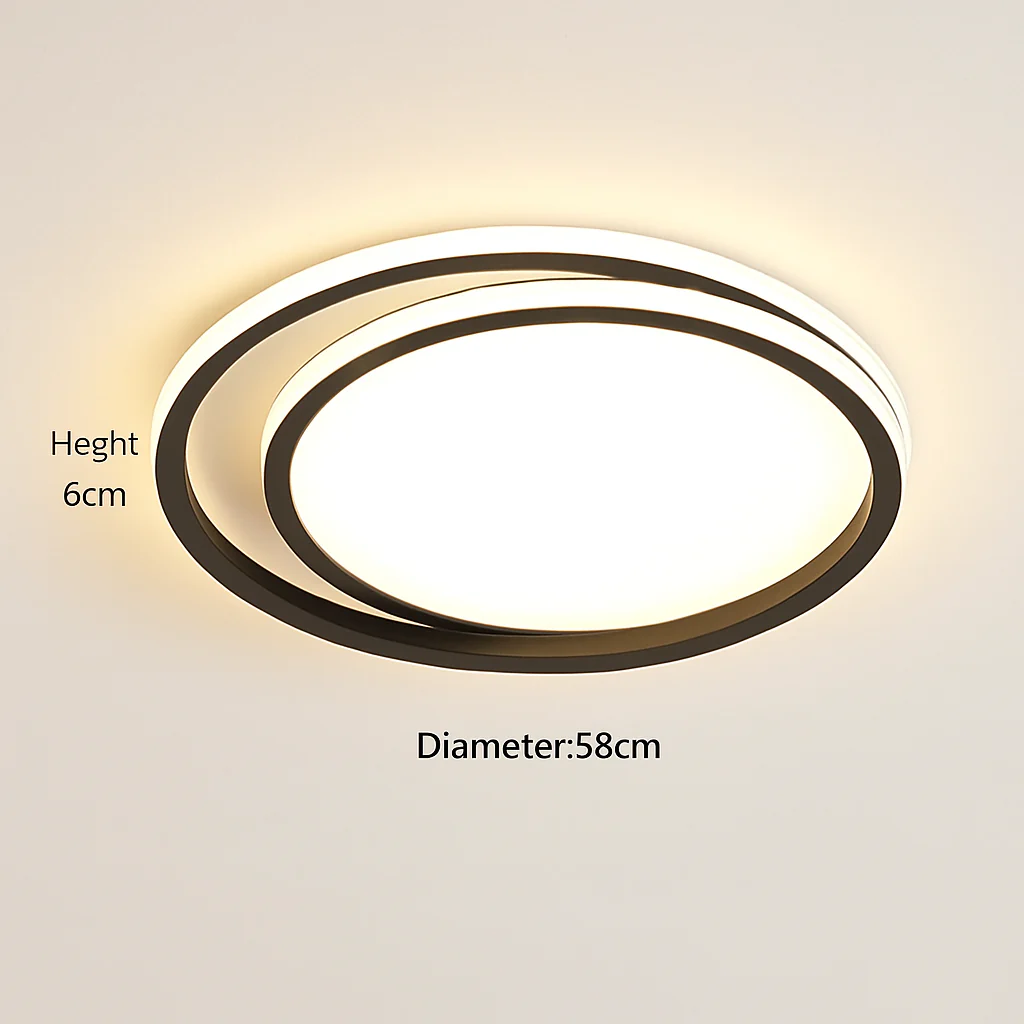plafonnier led moderne pour décoration d'intérieur élégante - Image 8