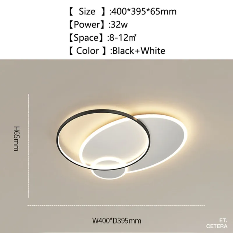 plafonnier led moderne pour décoration intérieure élégante et lumineuse - Image 20