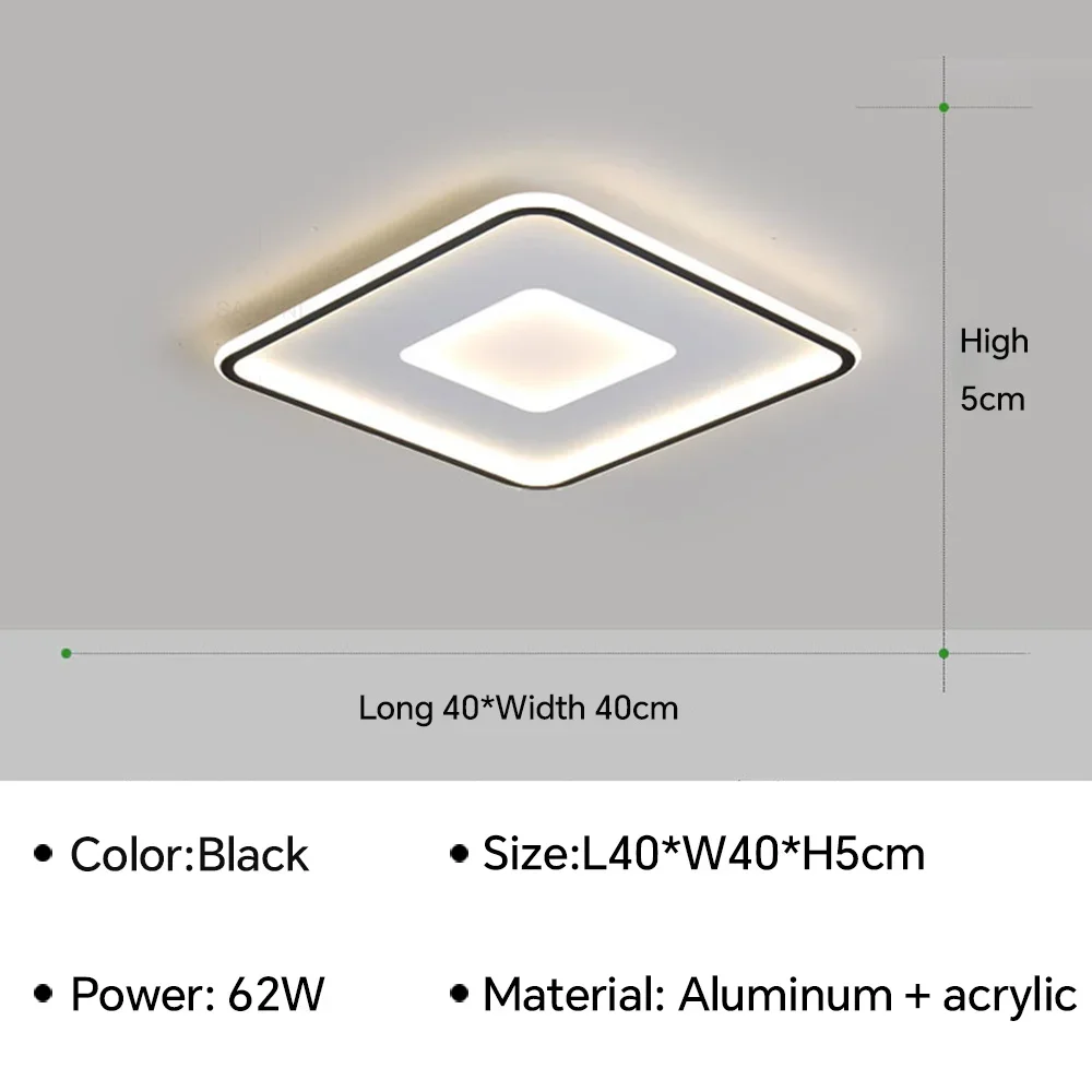 plafonnier led moderne pour décoration intérieure et éclairage design - Image 15