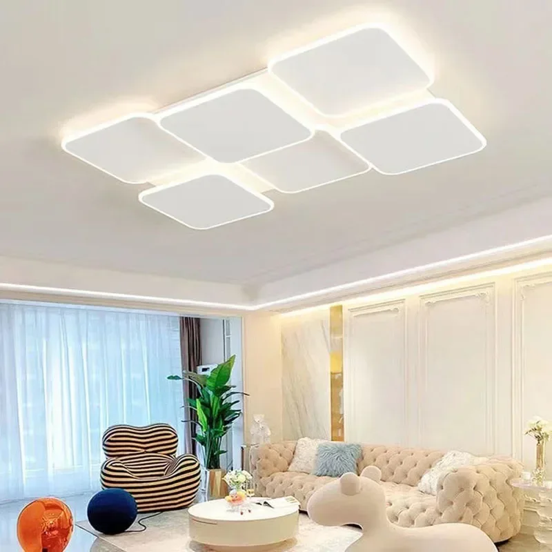 plafonnier led moderne pour décoration intérieure intelligente - Image 3