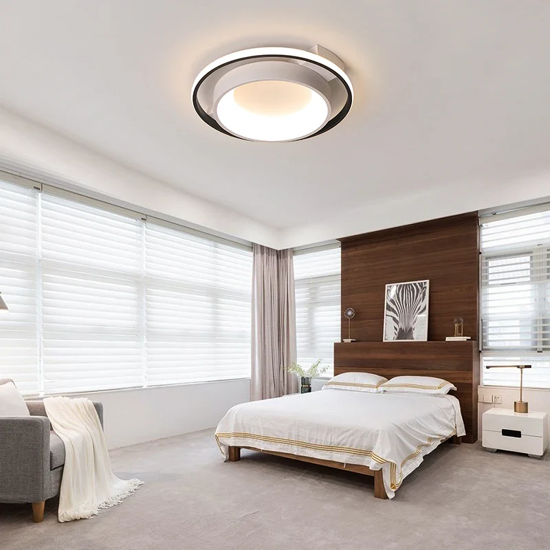 plafonnier led moderne pour éclairage intérieur esthétique - Image 4