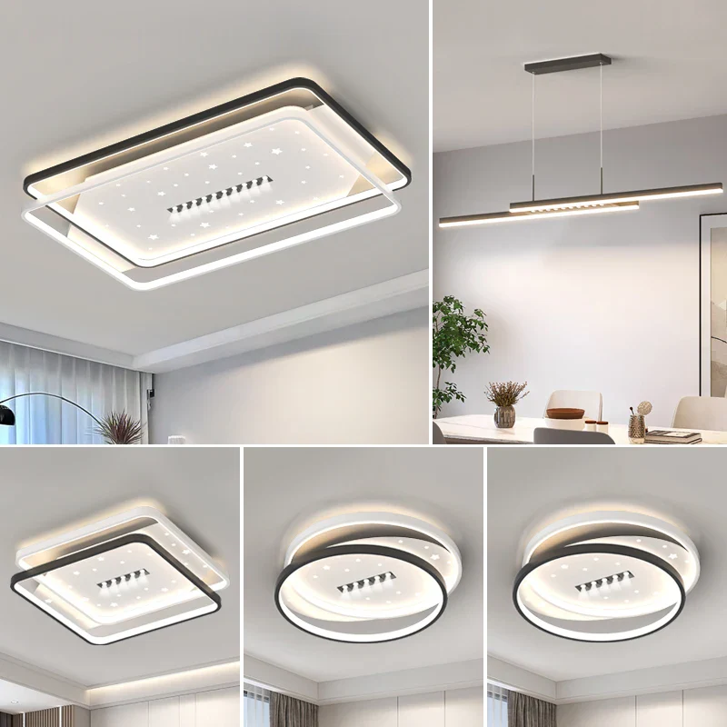 plafonnier led moderne pour intérieur et ambiance élégante - Image 2