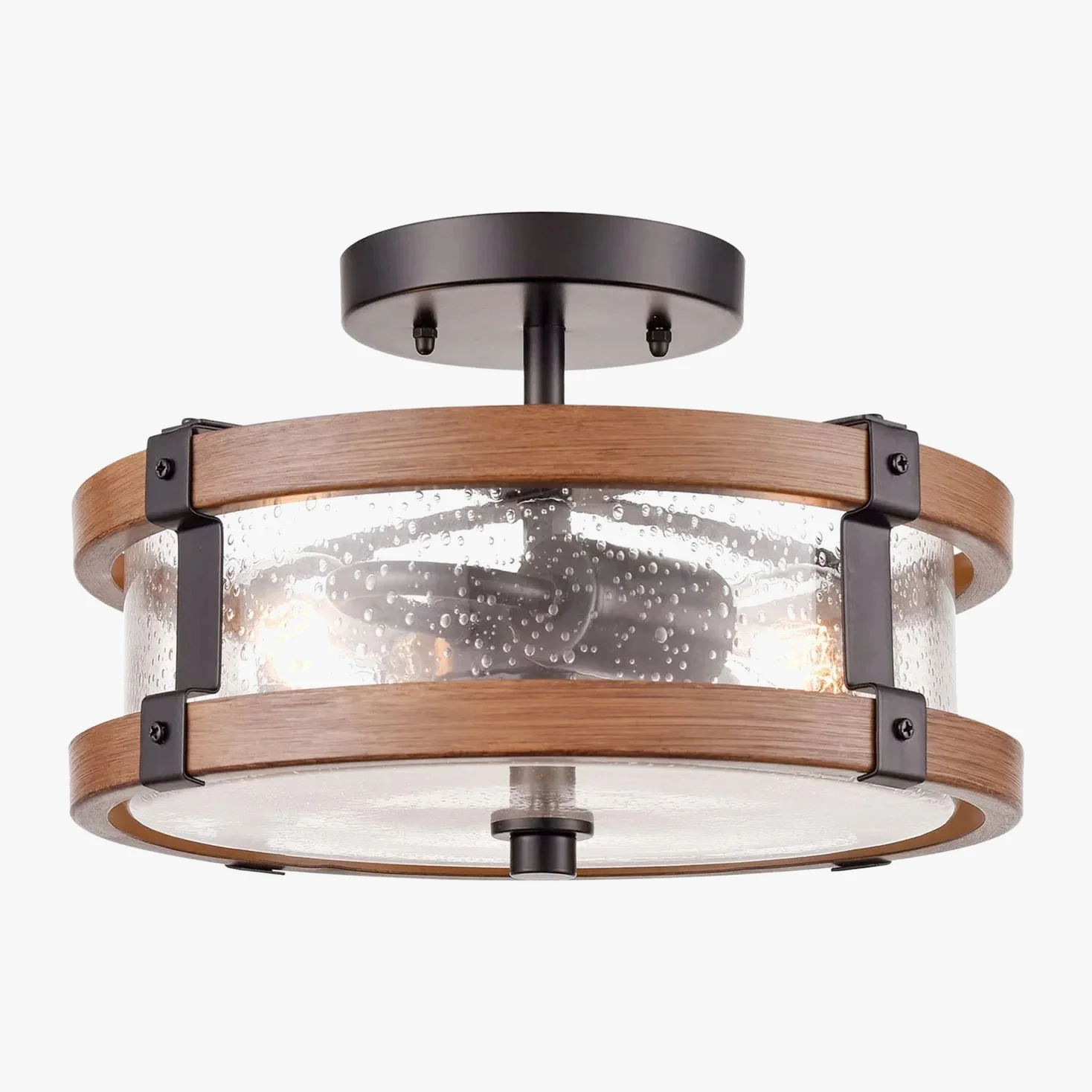 plafonnier led moderne rustique pour éclairage créatif indoor - Image 2