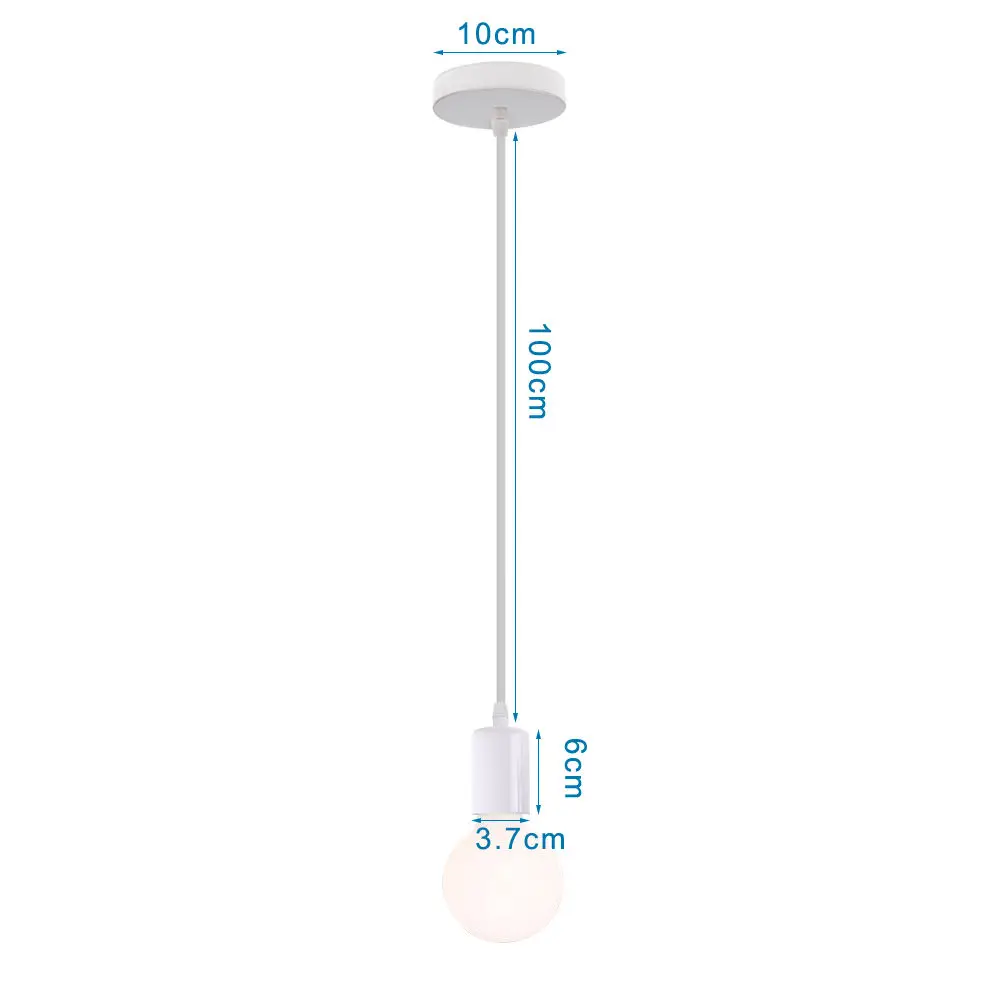 plafonnier led moderne style industriel rétro pour décoration intérieure - Image 14