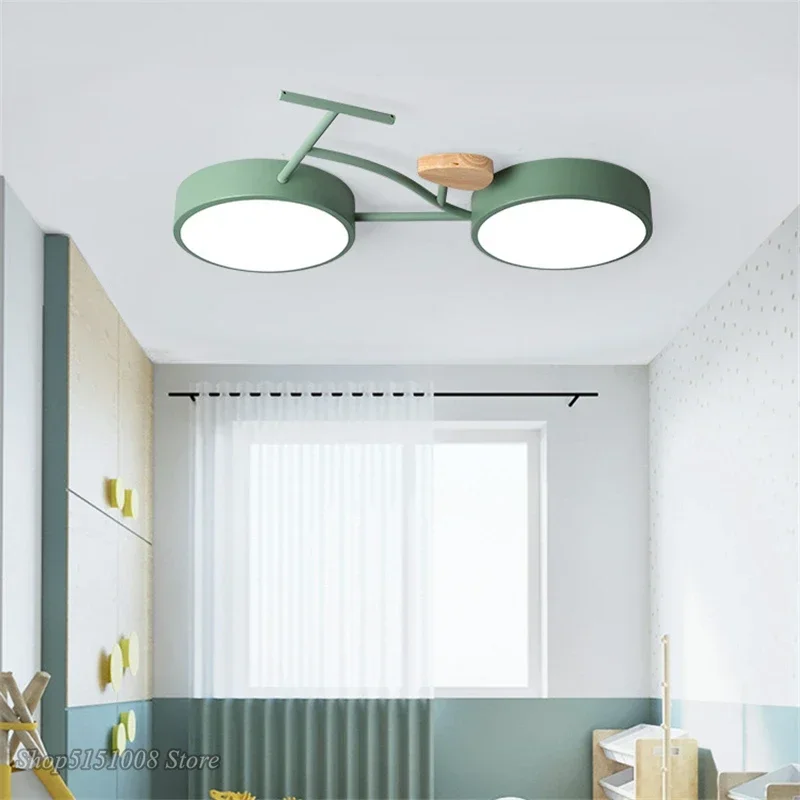 plafonnier led nordique 3 températures de couleur pour vélo - Image 3