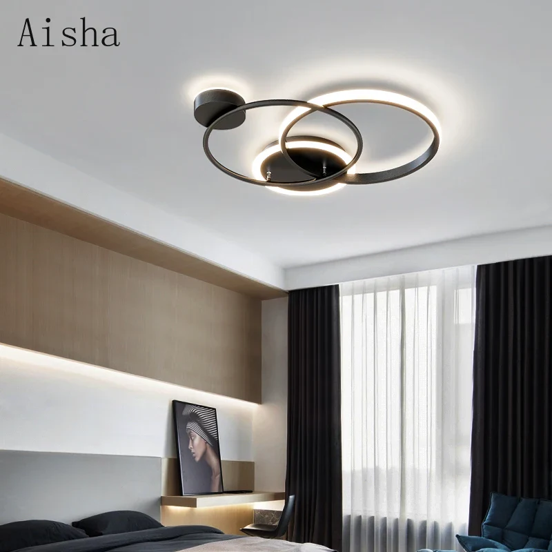 plafonnier led nordique design pour éclairage intérieur décoratif - Image 3