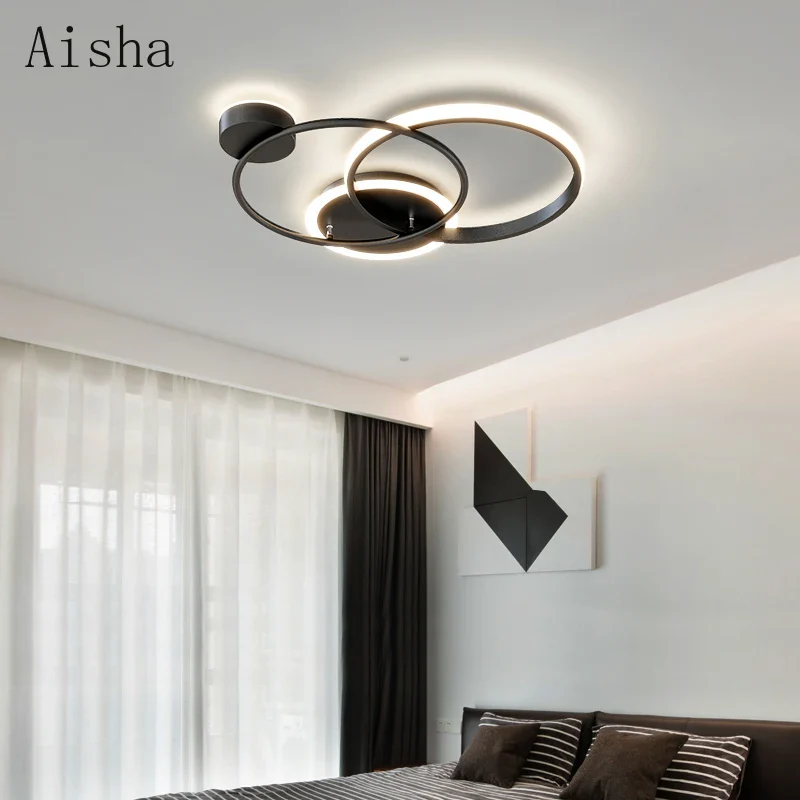 plafonnier led nordique design pour éclairage intérieur décoratif - Image 4