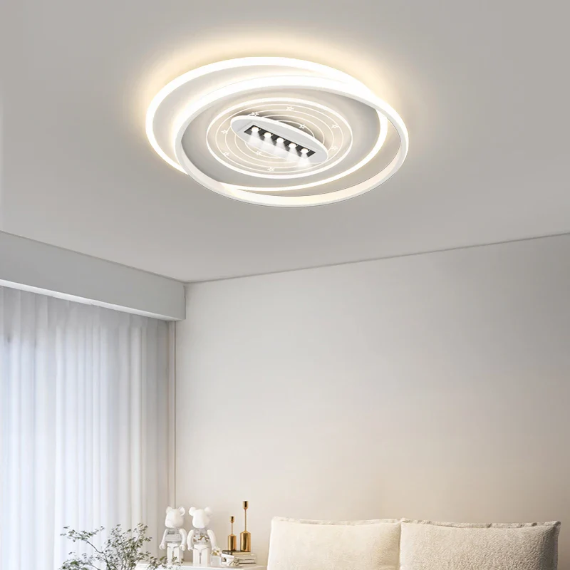 plafonnier led nordique pour intérieur et ambiance chaleureuse - Image 3