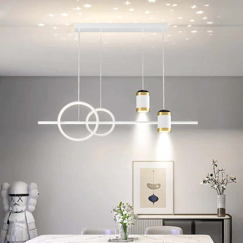 plafonnier led nordique pour intérieur et ambiance chaleureuse - Image 4