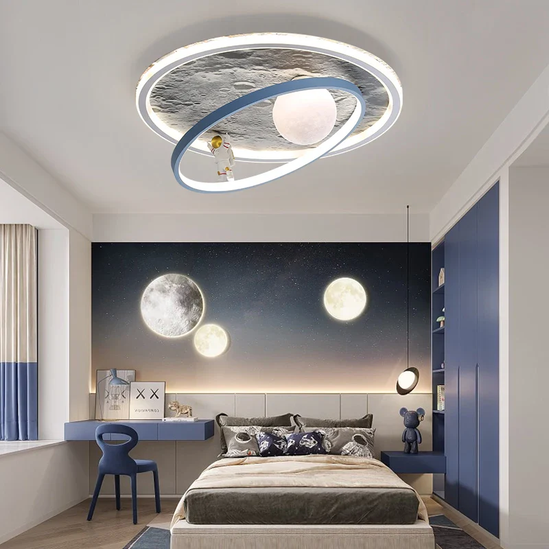 plafonnier led rond pour éclairage intérieur moderne - Image 5