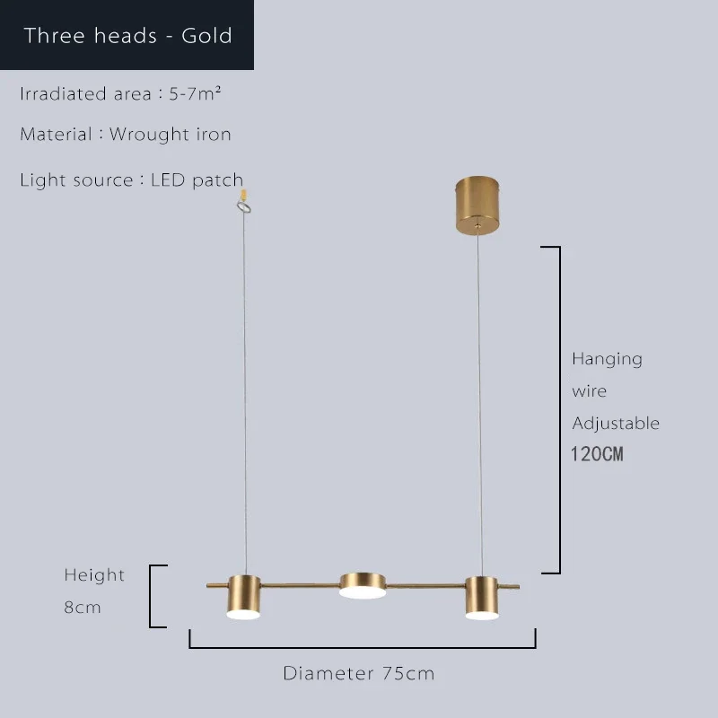 plafonnier led suspendu design moderne idéal pour salon table cuisine - Image 7