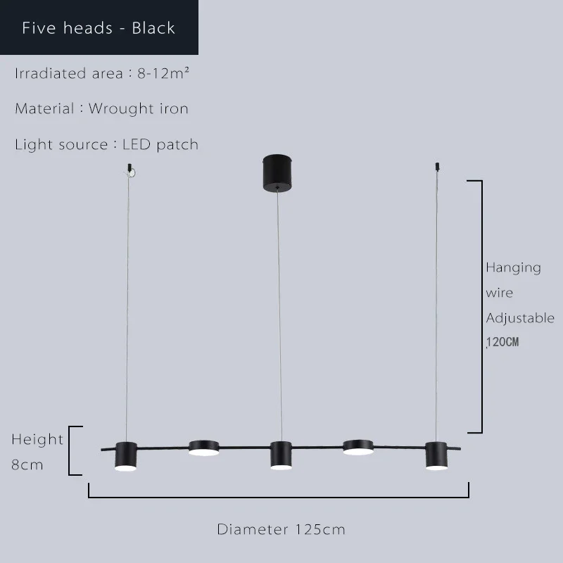 plafonnier led suspendu design moderne idéal pour salon table cuisine - Image 9