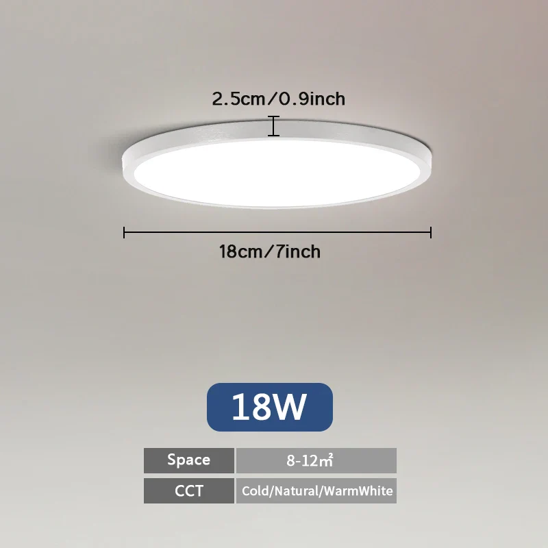 plafonnier led ultra fin avec nuages créatifs éclairage intelligent - Image 12