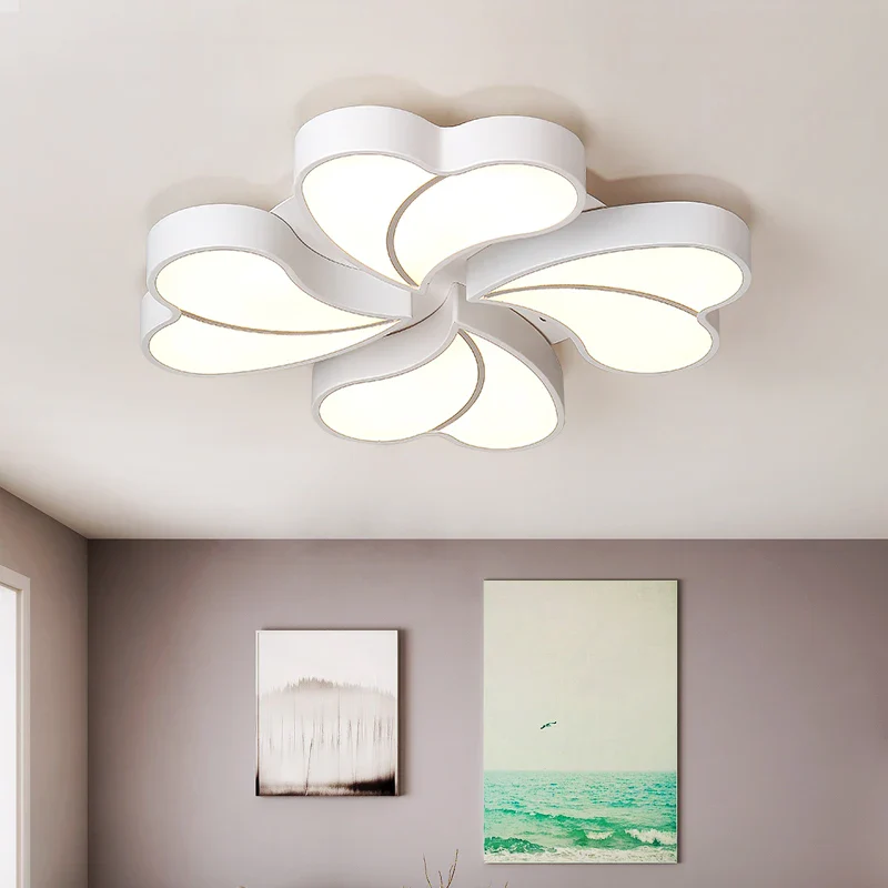 plafonnier led ultra fin moderne avec télécommande créative et personnelle - Image 3